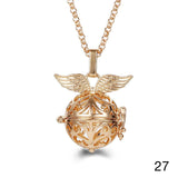 Golden Wings - Crystal/Gemstone Magick Intention Necklace