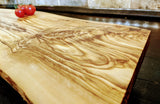 Long Olive Wood Board